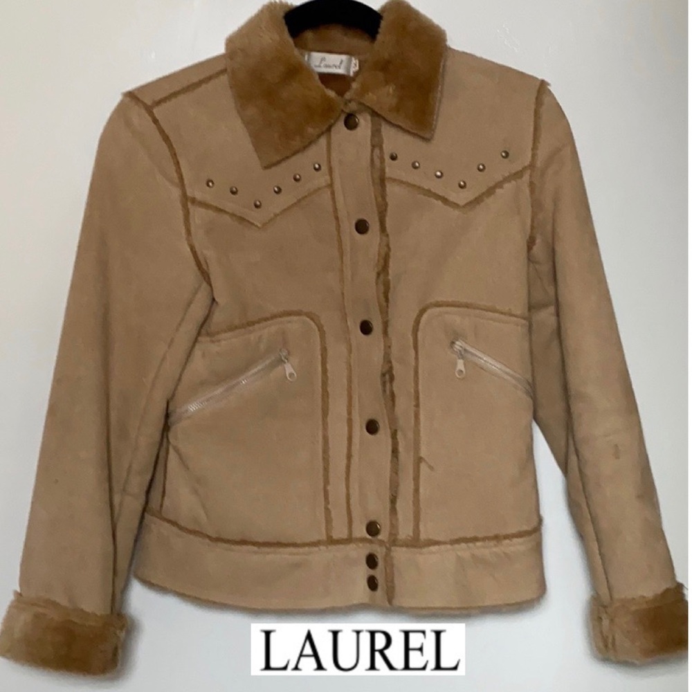 FAUX SUEDE WESTERN JACKETS